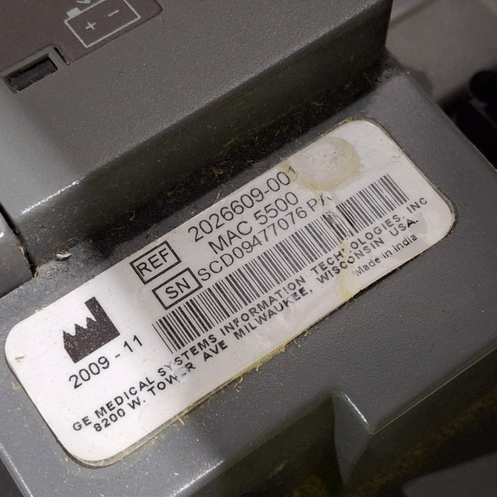 GE Healthcare MAC 5500 ECG with CAM Module