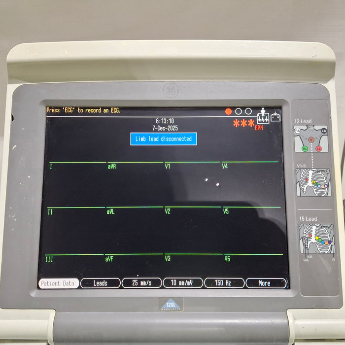 GE Healthcare MAC 5500 ECG with CAM Module