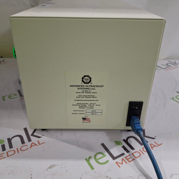 Advanced Ultraviolet Systems LLC KR-615 Disinfection Device
