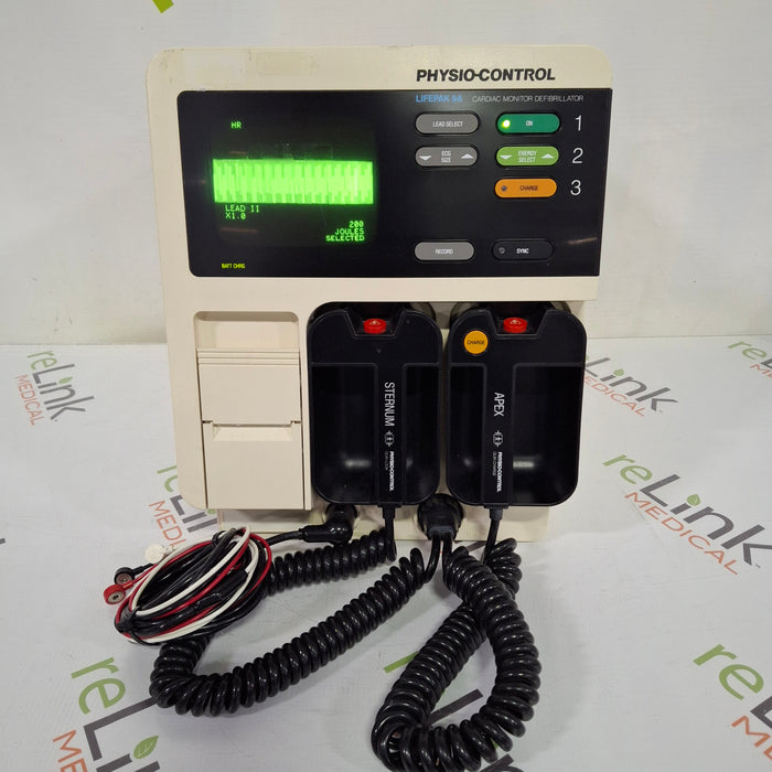 Physio-Control LifePak 9A Cardiac Monitor Defibrillator