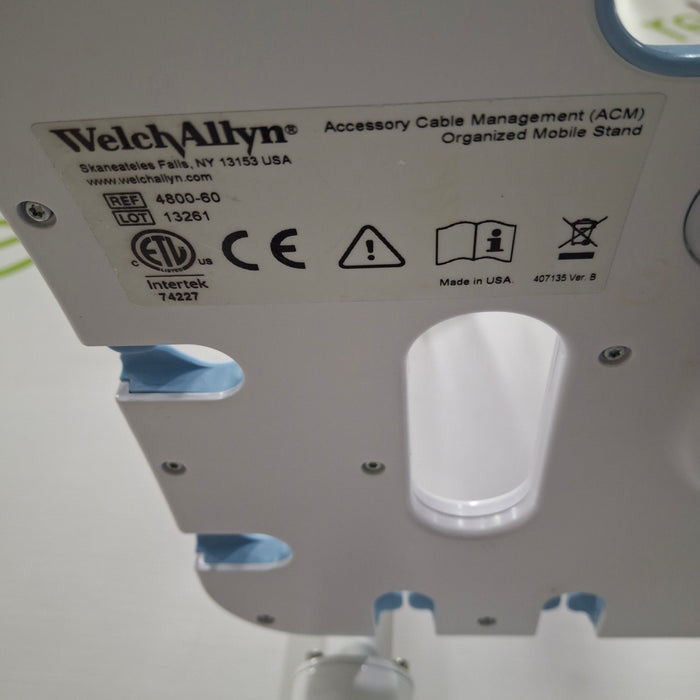 Welch Allyn 4800-60 Welch Allyn Mobile Stand with Cable Management Storage