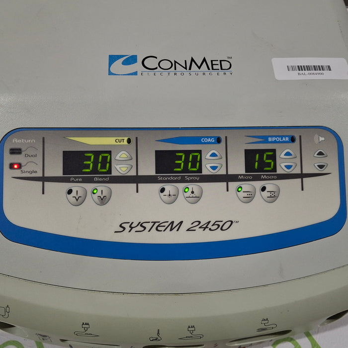 ConMed System 2450 Electrosurgical Unit