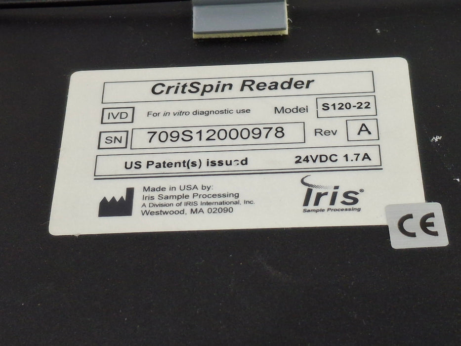 IRIS Medical IRIS Medical S120-22 CritSpin Reader Centrifuges reLink Online
