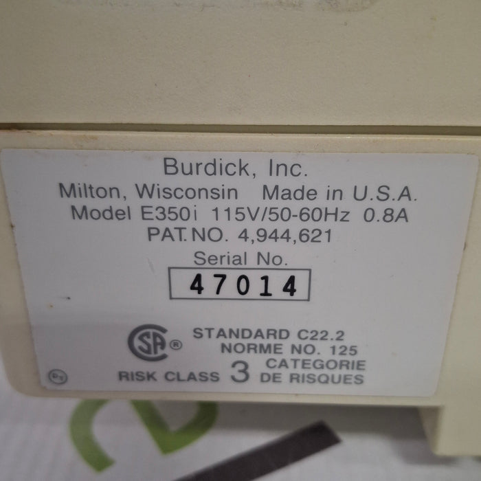 Burdick E350i ECG