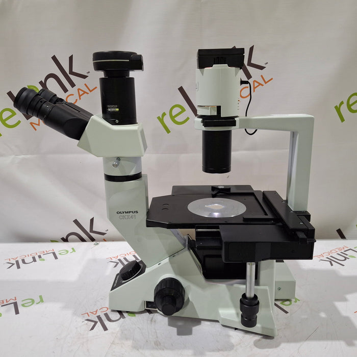 Olympus CKX41SF Inverted Phase Microscope