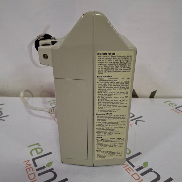 Baxter Flo-Gard 6201 Infusion Pump