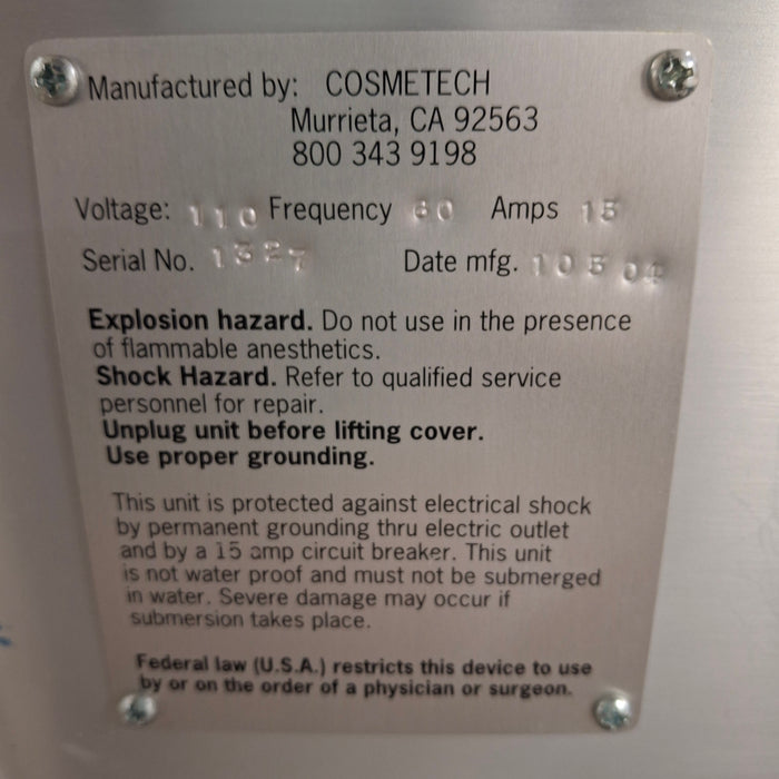 Cosmetech SSB-I Surgical Aspirator