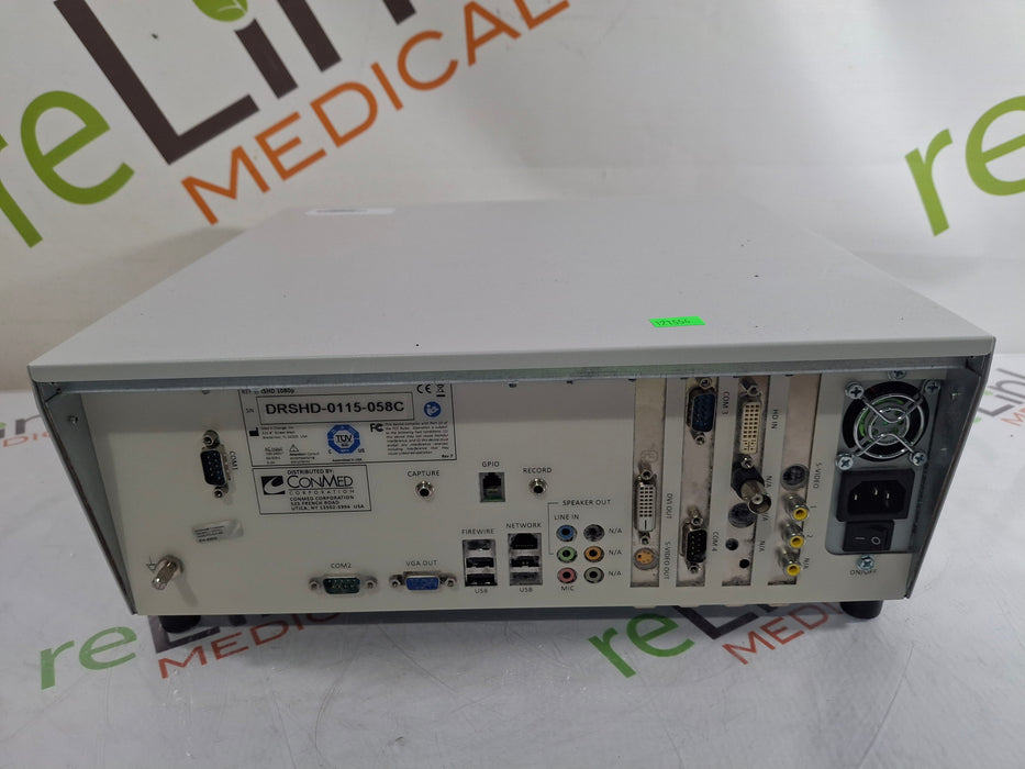 ConMed DRSHD 1080p HD Digital Recording System/image Capture System