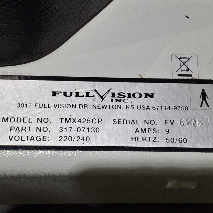 Full Vision TMX425CP Treadmill