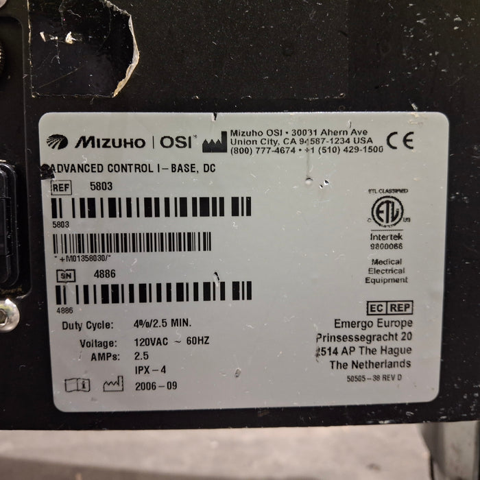 Mizuho OSI 5803 Jackson Spine Surgery Table