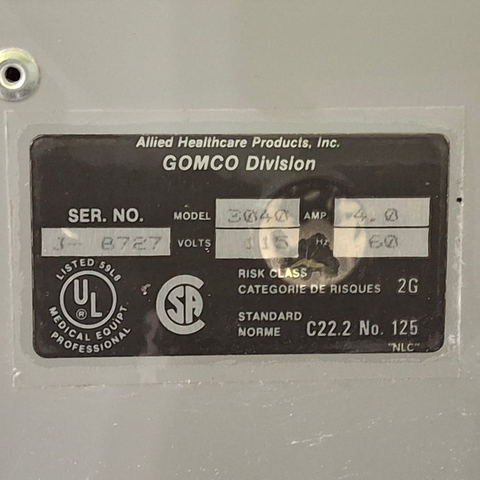 Gomco 3040 Aspirator