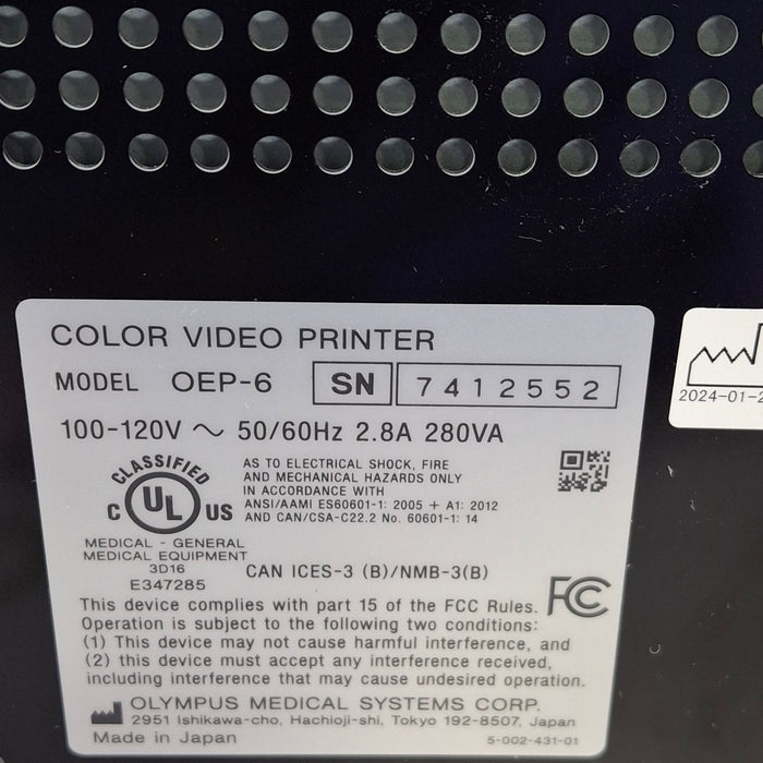Olympus OEP-6 High Definition Printer