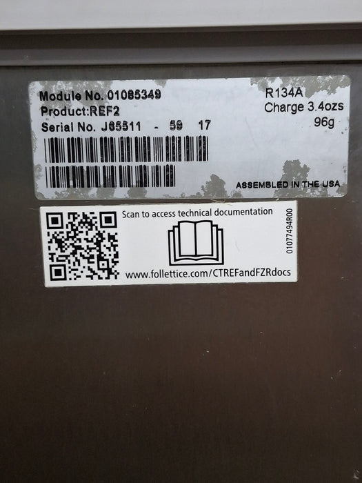 Follett Corp REF2 Medical Grade Counter Top Refridgerator