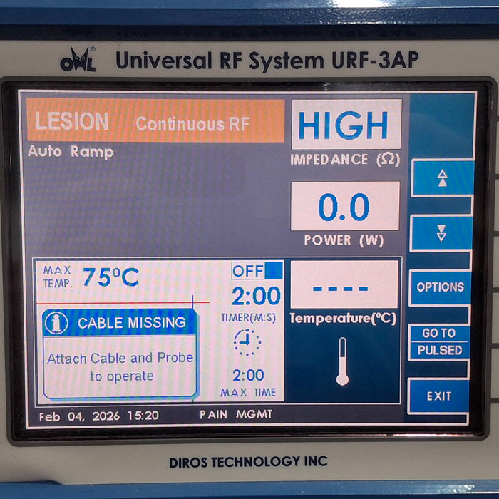 DIROS Technology Inc. URF-3AP Universal RF System