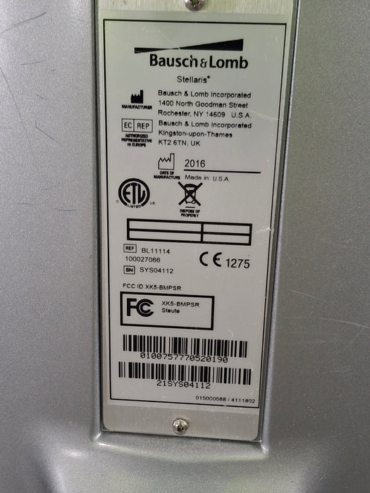 Bausch and Lomb Stellaris Phacoemulsifier