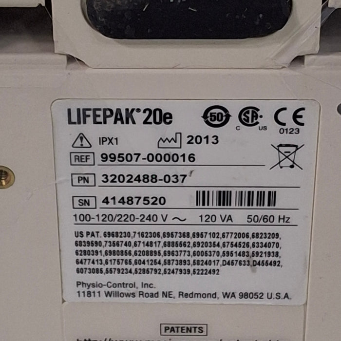 Physio-Control LifePak 20e Defibrillator