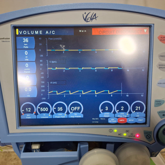Viasys Healthcare Vela Ventilator