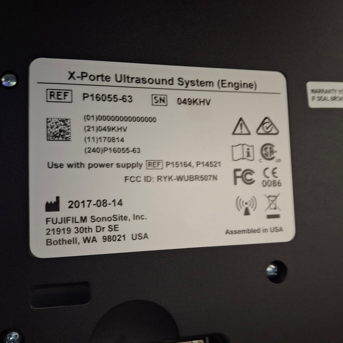 Sonosite X-Porte Ultrasound