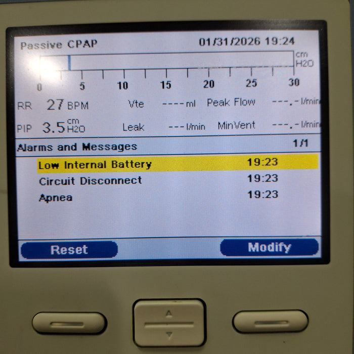Respironics Trilogy 202 Ventilator