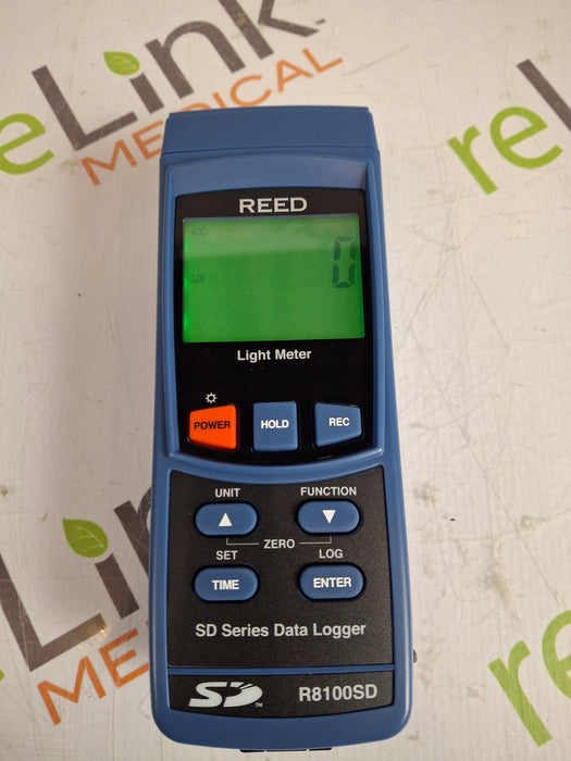 Reed Instruments Reed Instruments R8100SD Data Logging Light Meter Test Equipment reLink Online