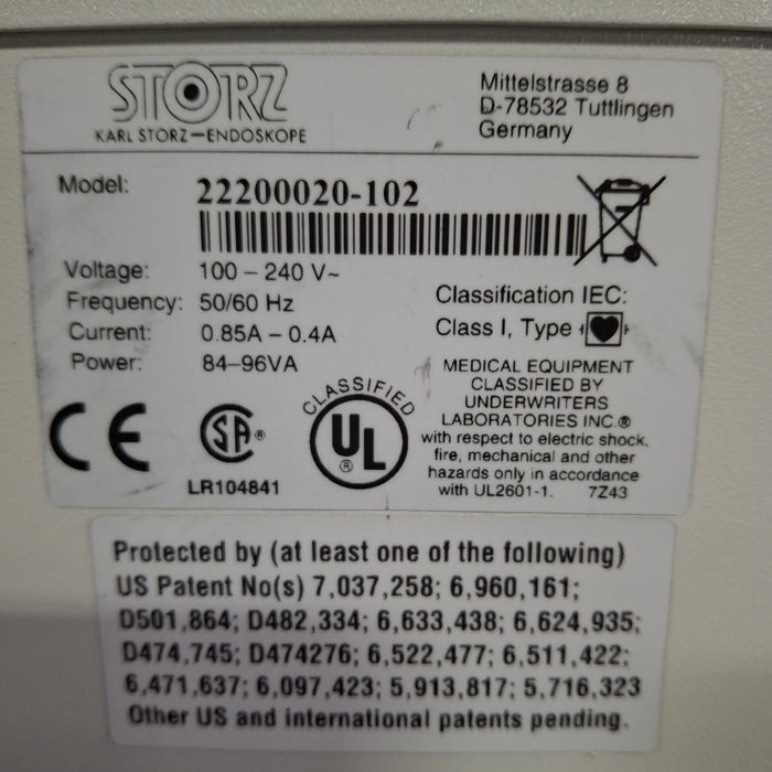 Karl Storz Image 1 222000 20 Camera Control Unit