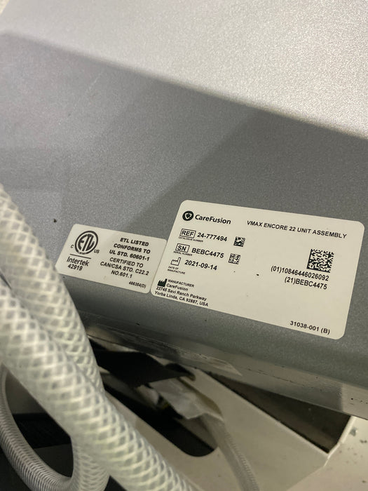 CareFusion Vmax Encore 22 PFT Pulmonary Function Test System