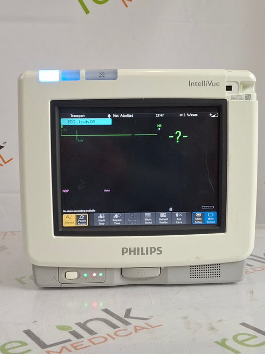 Philips Intellivue MP5 - ECG, Fast SpO2, NIBP, Press, Temp Patient Monitor
