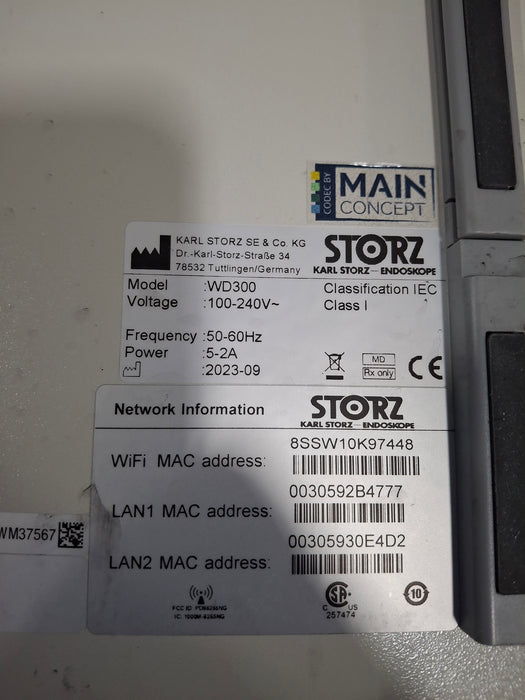 Karl Storz WD 300 AIDA 4K Documentation System