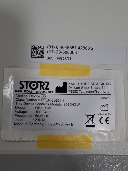 Karl Storz WO301 OR1 AVM Processor