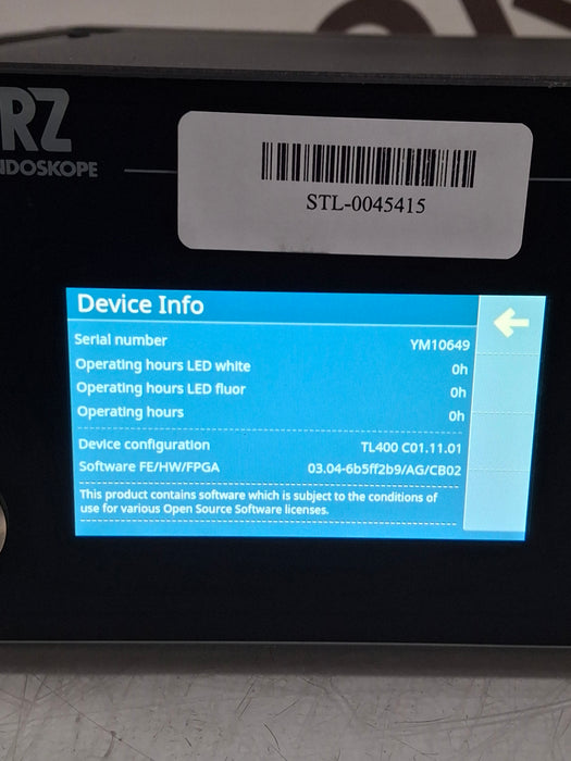 Karl Storz Power Rubina TL400 LED Lightsource