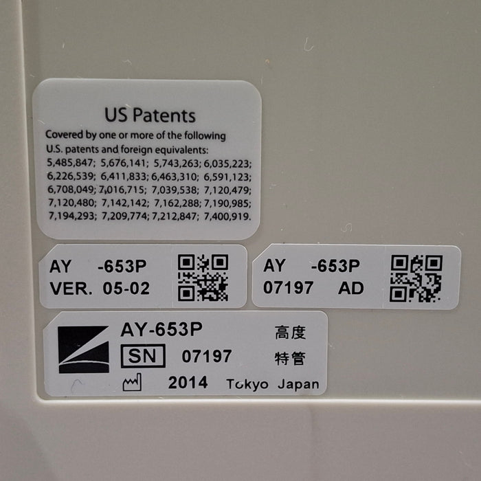 Nihon Kohden AY-653P Lifescope Patient Bedside Module