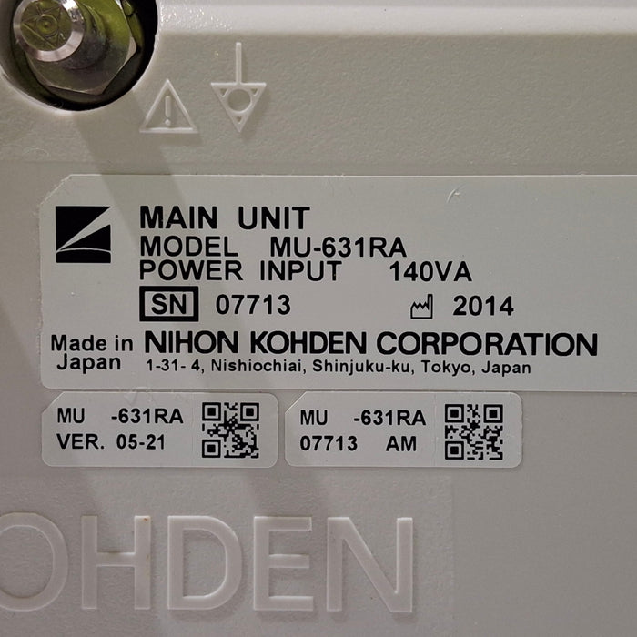 Nihon Kohden Life Scope BSM-6301A Patient Monitor