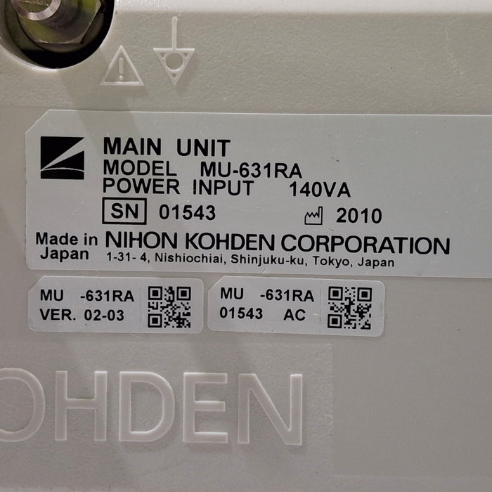 Nihon Kohden Life Scope BSM-6301A Patient Monitor