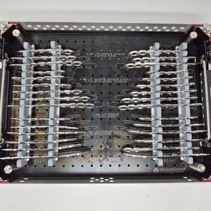 Synthes, Inc. 3.5mm LCP Clavicle Plates