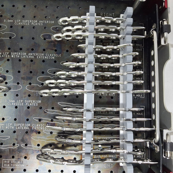 Synthes, Inc. 3.5mm LCP Clavicle Plates