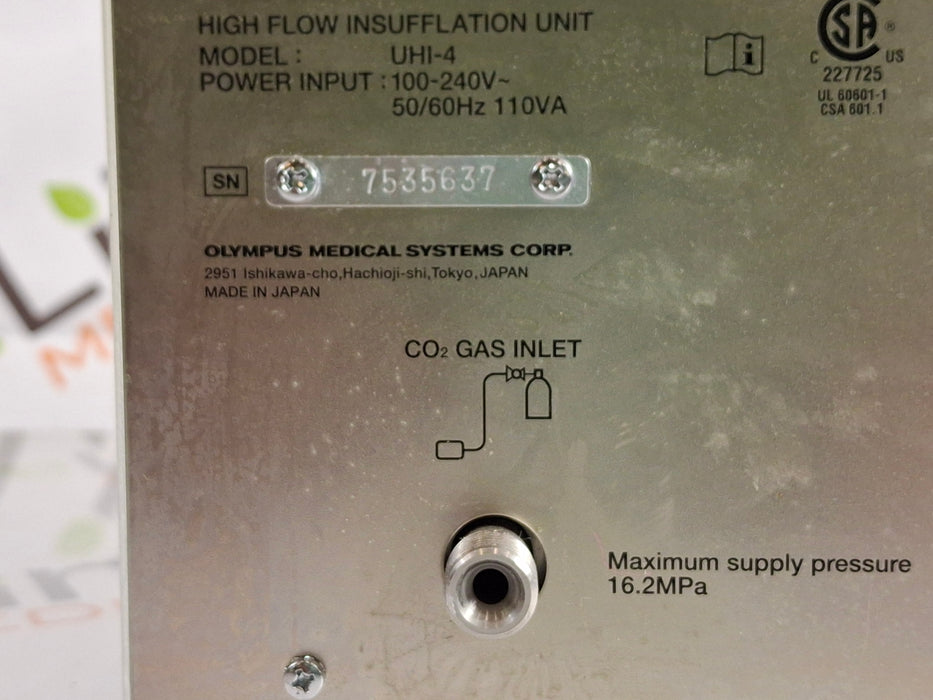 Olympus UHI-4 Intra-Abdominal Insufflation Unit
