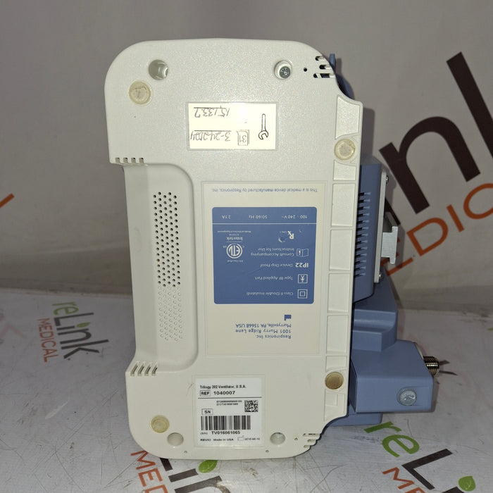 Respironics Trilogy 202 Ventilator