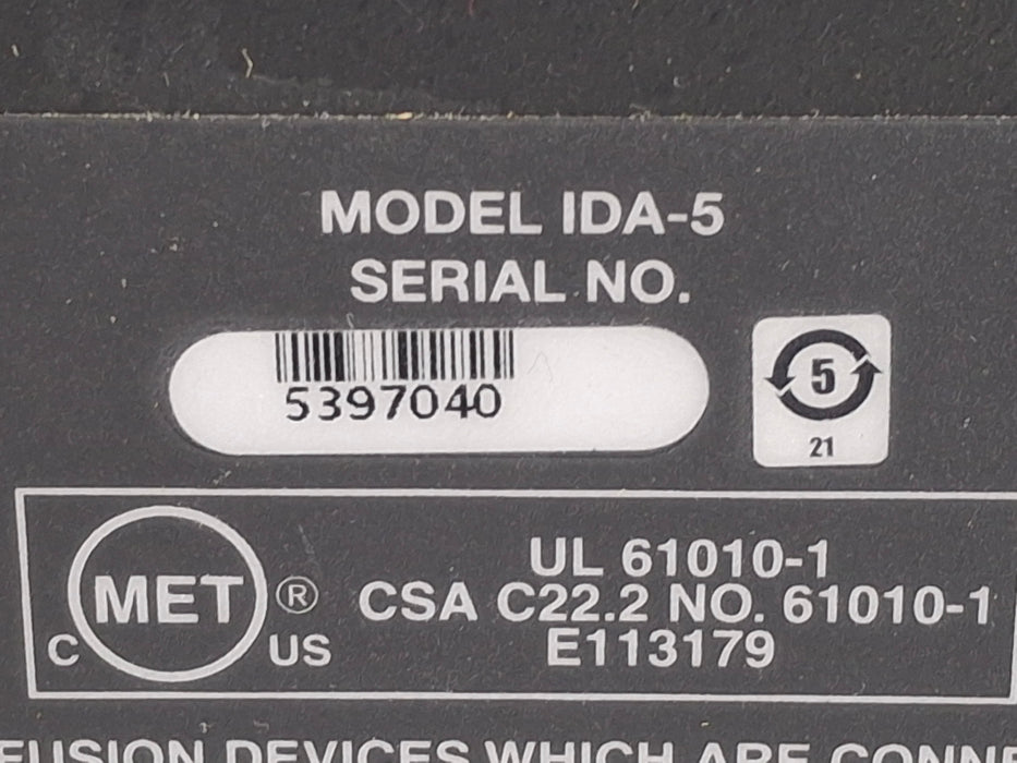 Fluke IDA 5 Infusion Device Analyzer