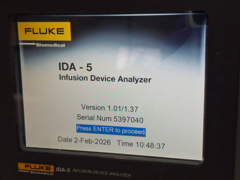 Fluke IDA 5 Infusion Device Analyzer