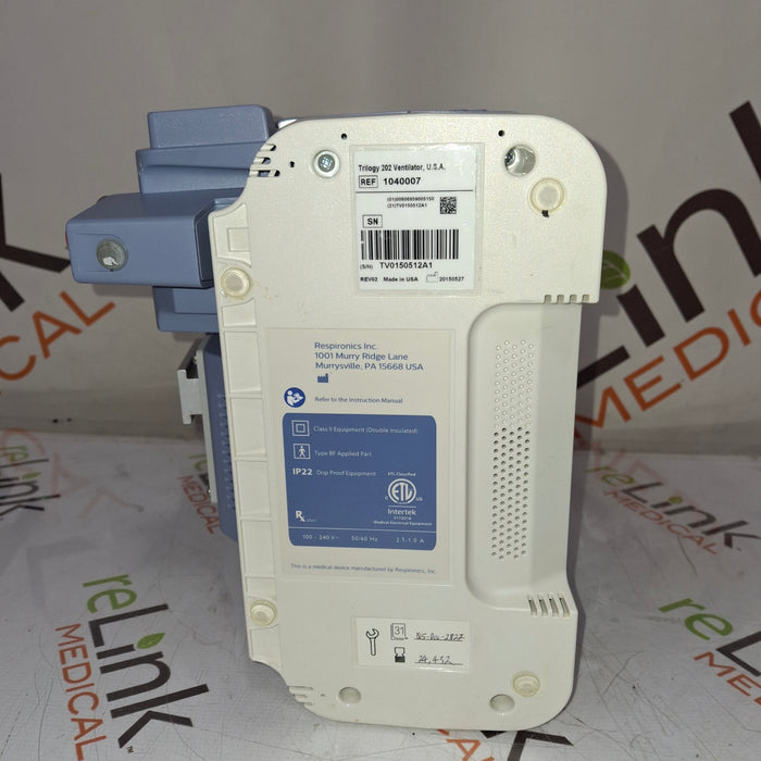 Respironics Trilogy 202 Ventilator