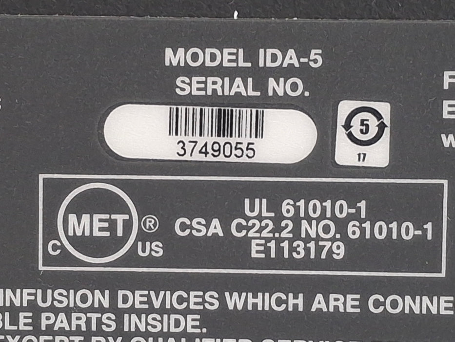Fluke IDA 5 Infusion Device Analyzer