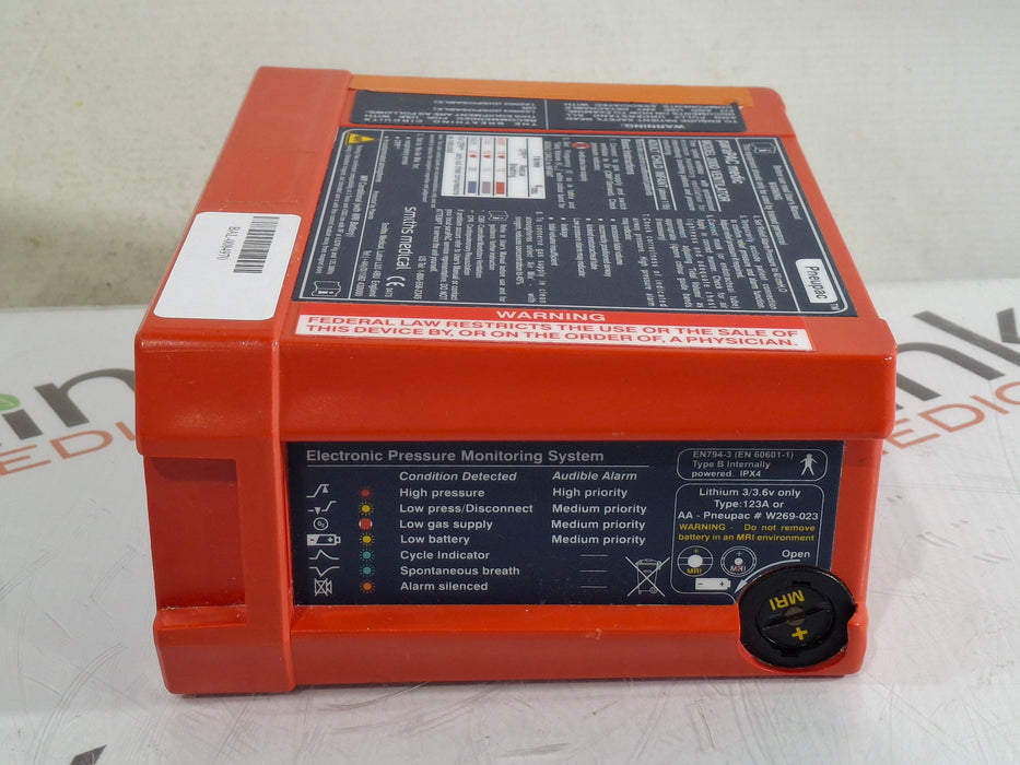 Smiths Medical Pneupac ParaPAC 200D Ventilator