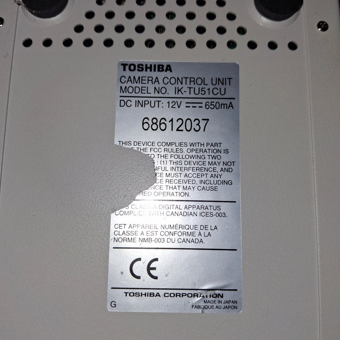 Toshiba Camera Control Unit IK-TU51CU