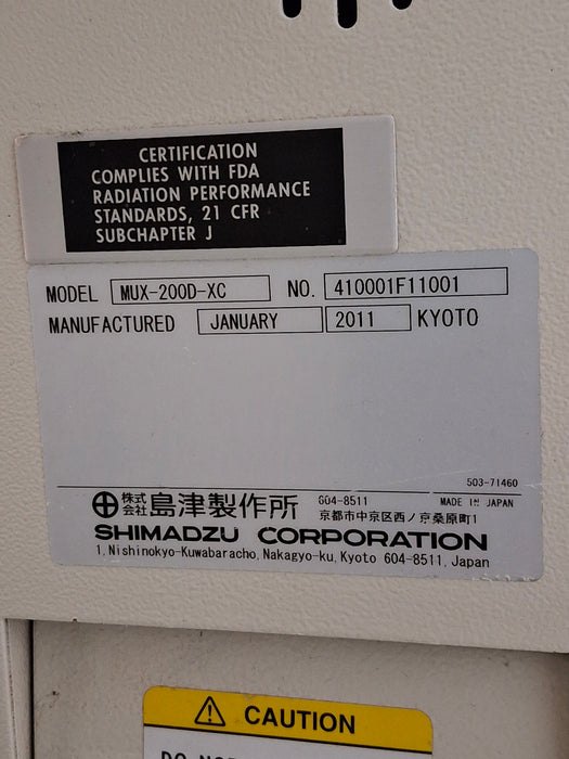 Shimadzu MobileDaRt Evolution Portable X-Ray