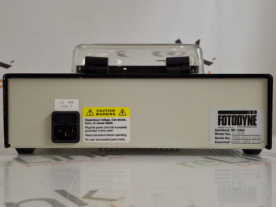 FOTODYNE 1-1430 Foto Phoresis Transilluminator