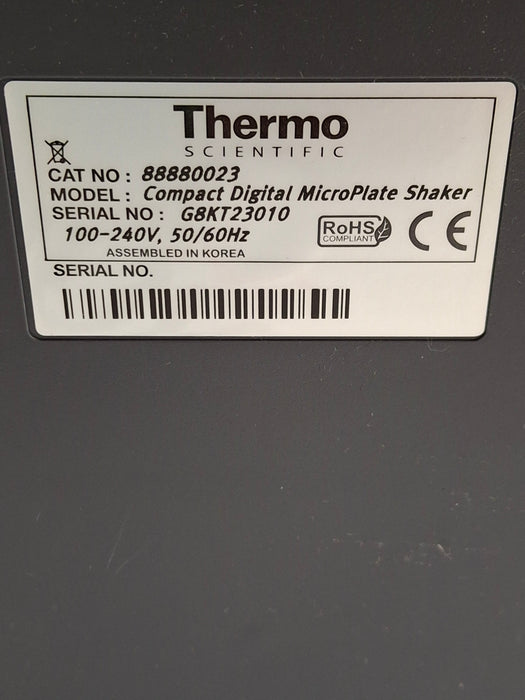Thermo Scientific 88880023 Compact Digital Microplate Shaker