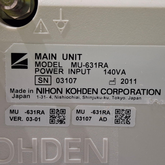 Nihon Kohden Life Scope BSM-6301A Patient Monitor