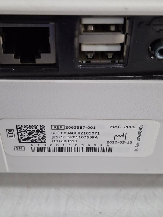 GE Healthcare MAC 2000 ECG