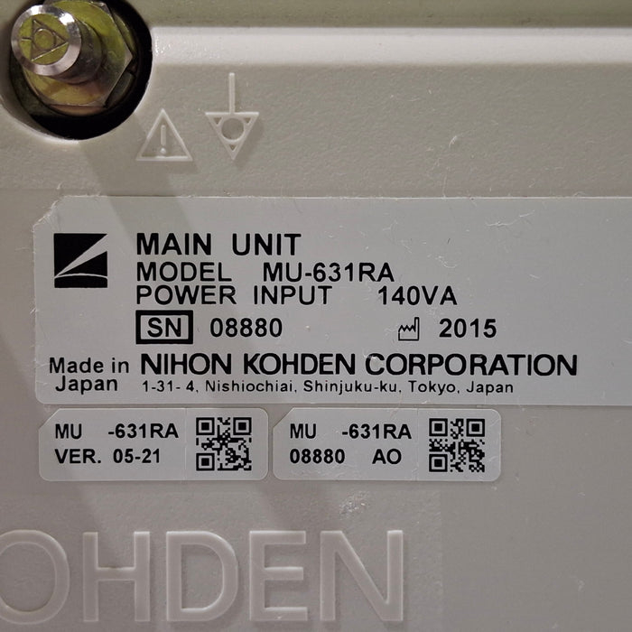 Nihon Kohden Life Scope BSM-6301A Patient Monitor