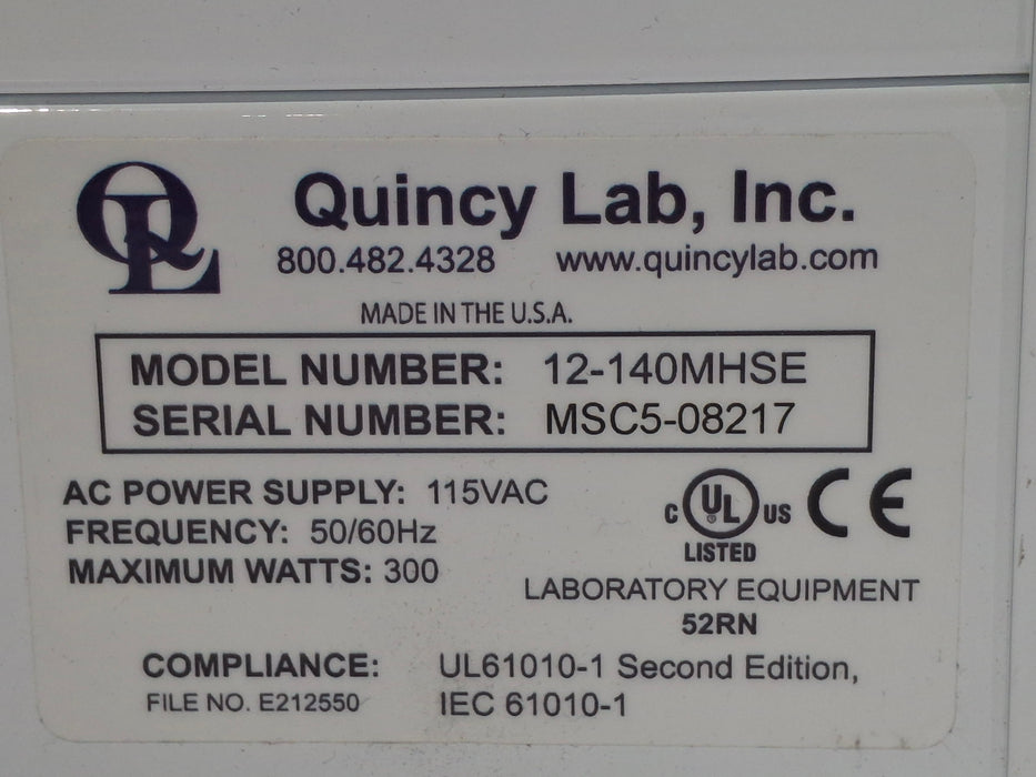 Quincy Labs Medline 12-140MHSE Intelligent Warmer
